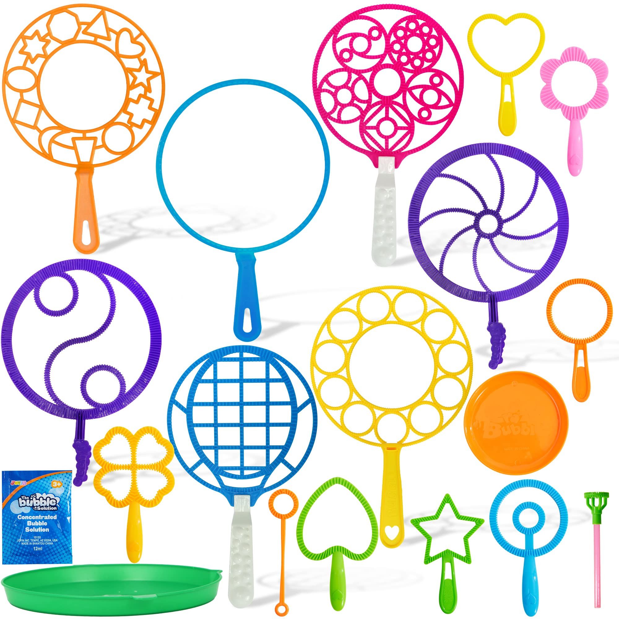 JOYIN Seifenblasenspielzeug JOYIN 18er Set Seifenblasenstab, Sommer Outdoor für Kinder