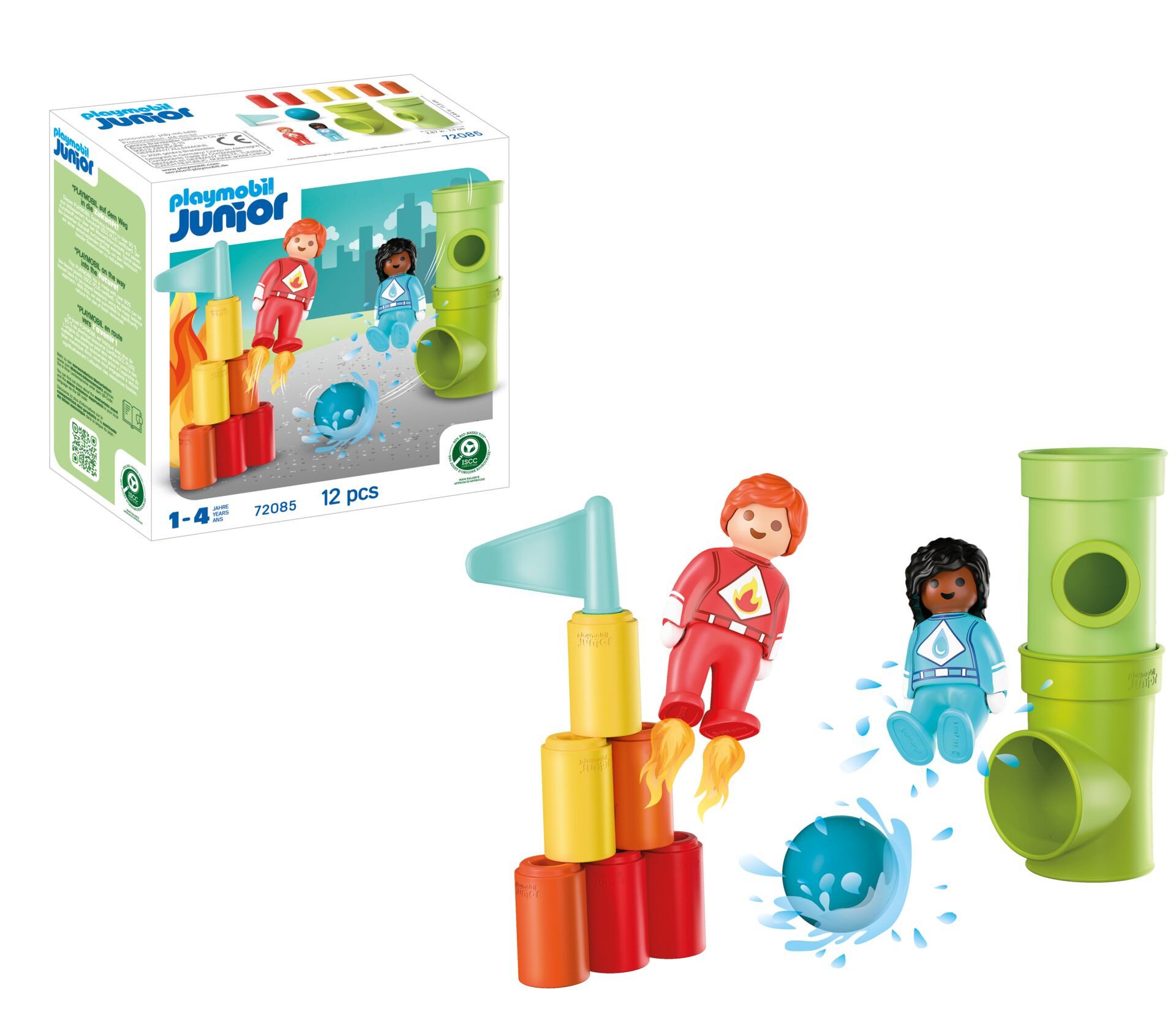 Playmobil® Superhelden-Action (72085), JUNIOR Konstruktions-Spielset, Made in Europe