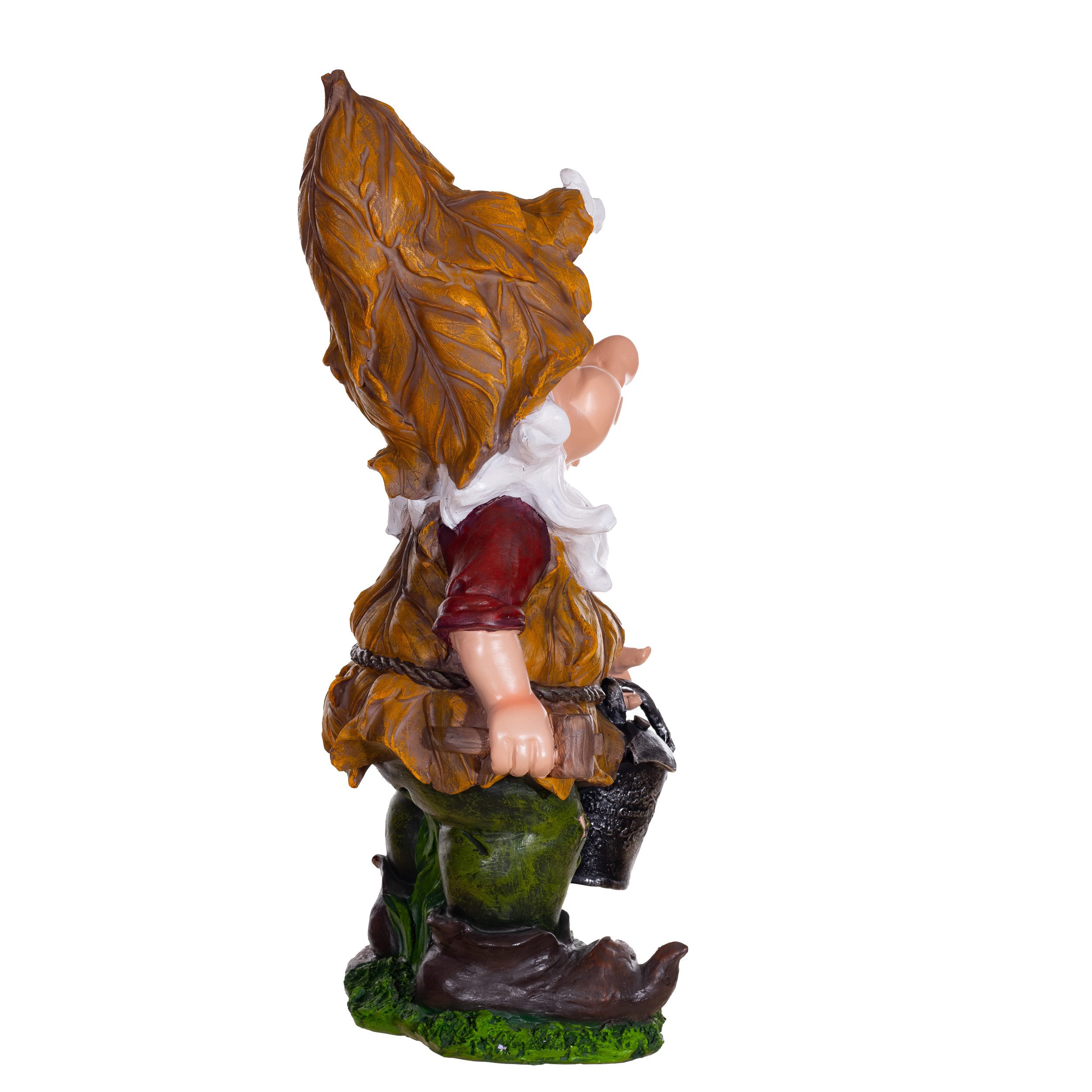 BIRENDY Dekofigur Zwerg Gartenzwerg XXL Gartenwichtel NF14198-3 Groß 55cm G günstig online kaufen