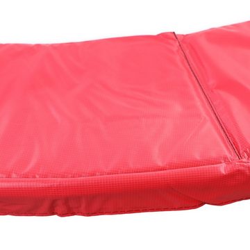 RAMROXX Trampolin-Randabdeckung Trampolin Schutz Rand Abdeckung für Sprungfedern 244 CM Rot