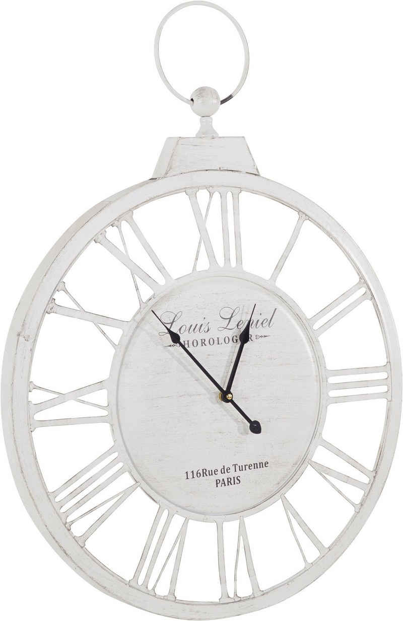 Home affaire Wanduhr Leonique (römische Ziffern, 58 cm)