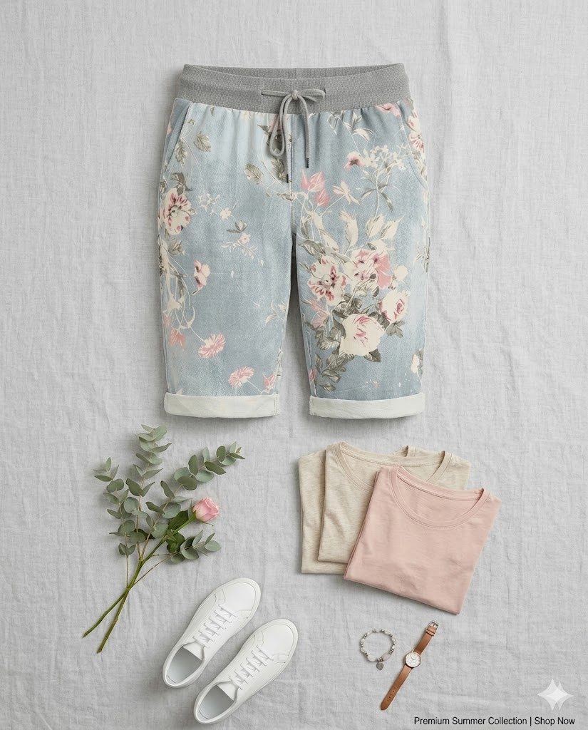 Sweatbermudas Bermuda Damen 30 Modell 2 36-40