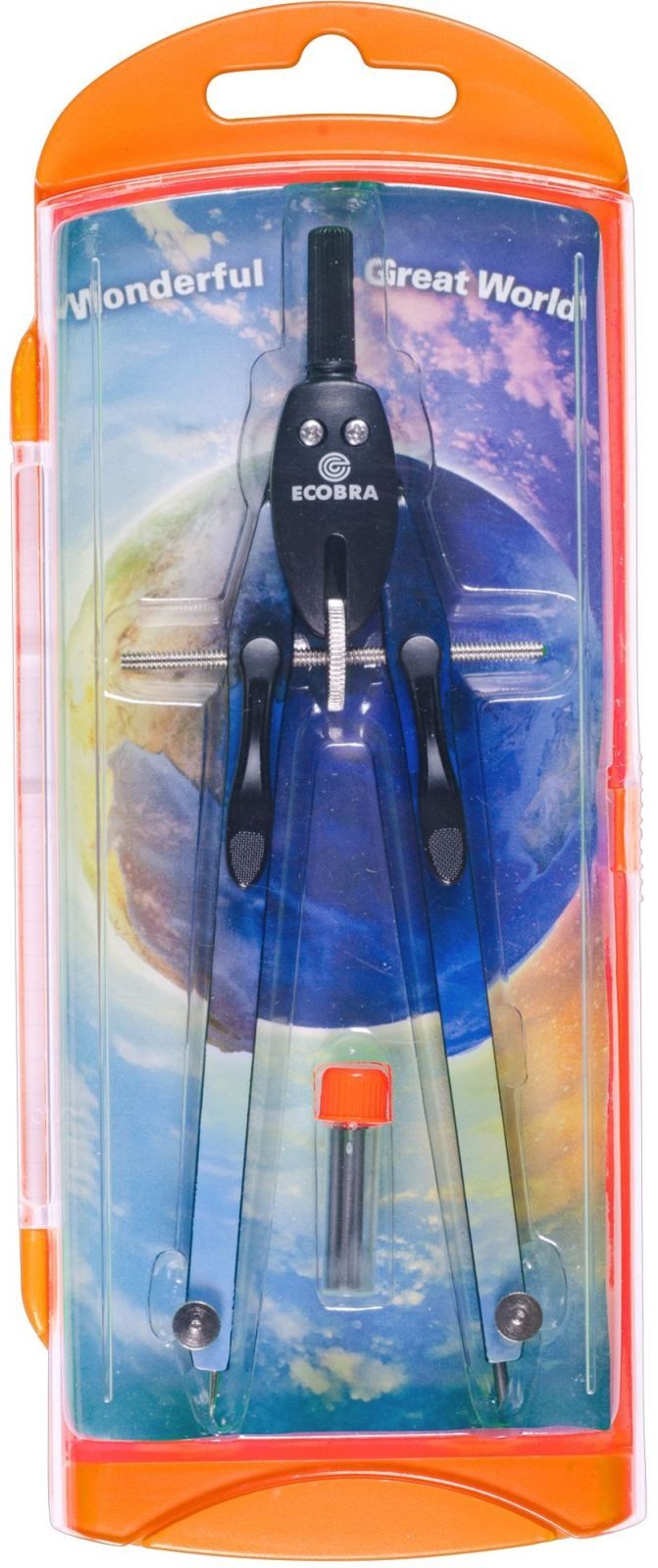 Zirkel Schnellverstell-Zirkel duo-Tec schwarz/orange