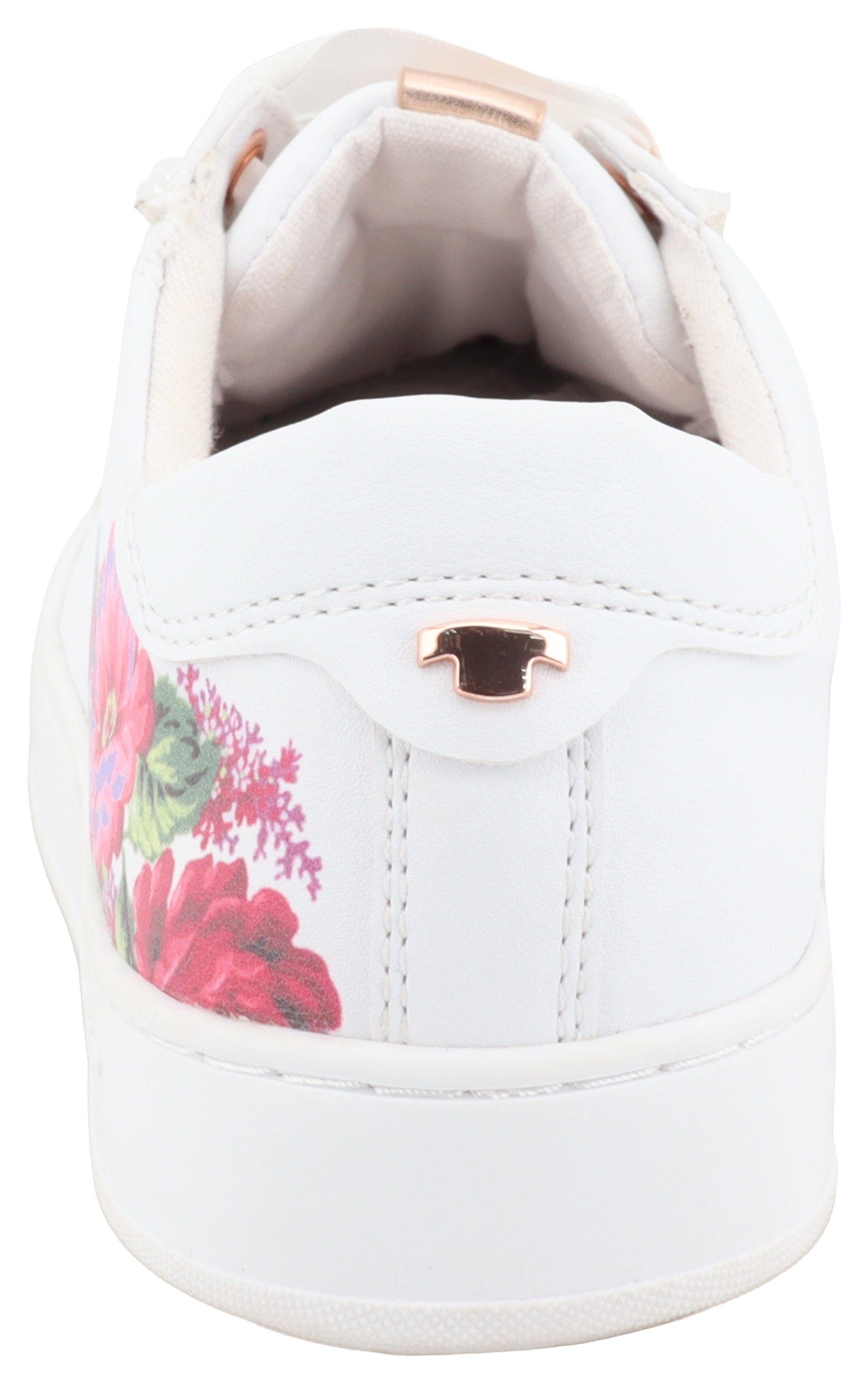 TOM TAILOR Plateausneaker mit buntem Blütenprint, günstig online kaufen