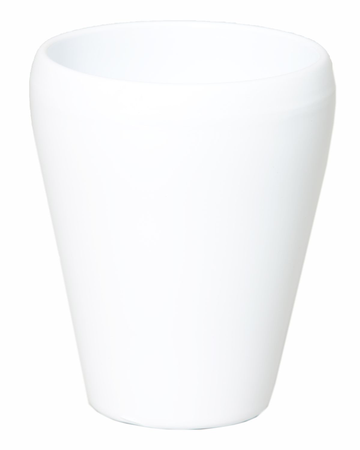 INNA-Glas Blumentopf Keramik Orchideentopf, Ø14cm, 17cm, weiß