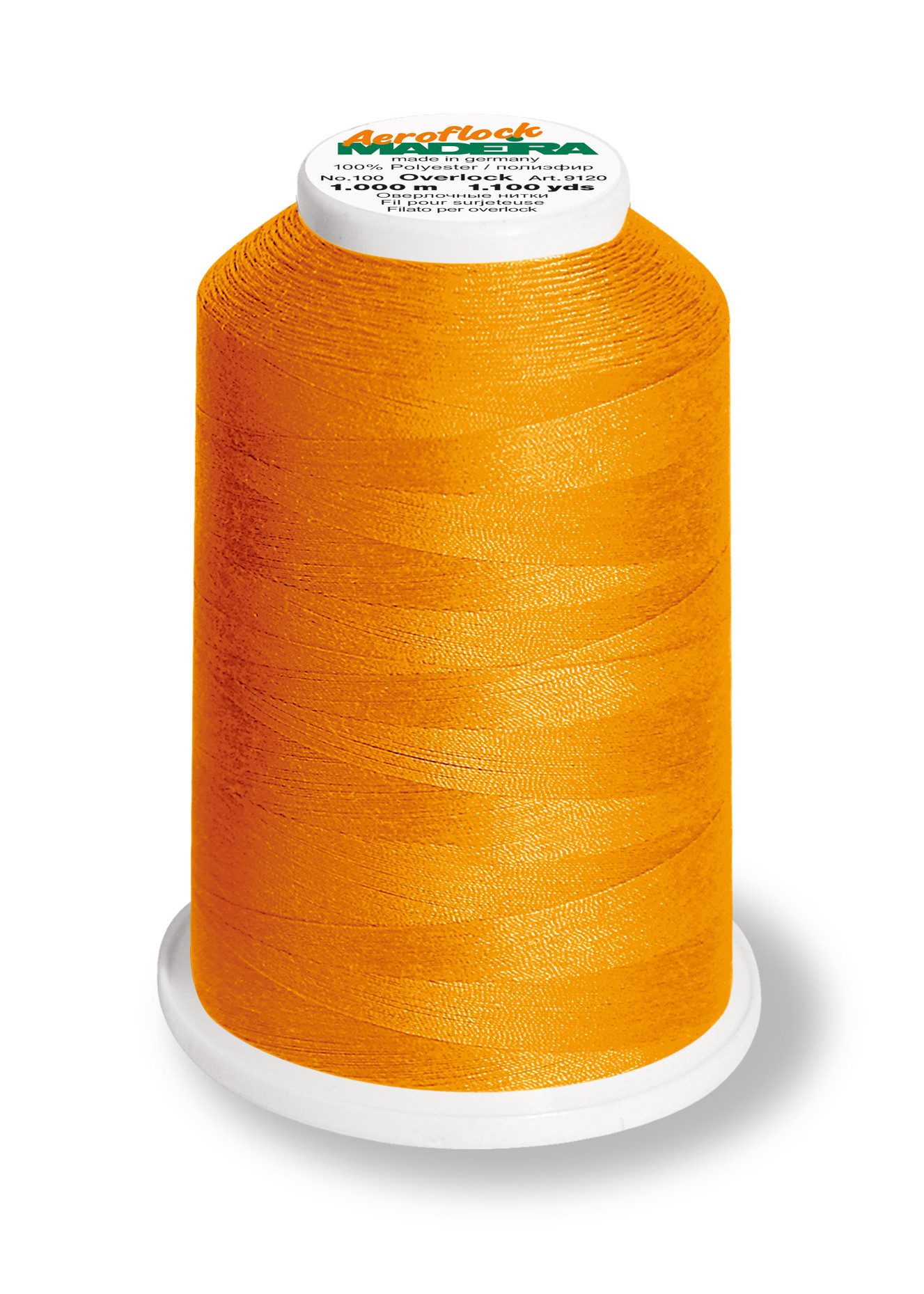 Madeira - Aeroflock Bauschgarn No.100/ 1000 m Overlockgarn