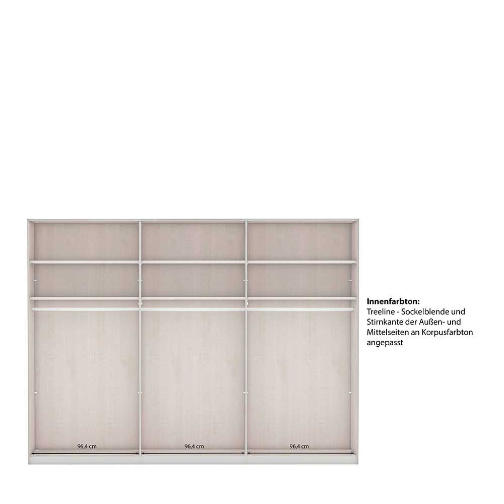 Pharao24 Kleiderschrank Hanniba