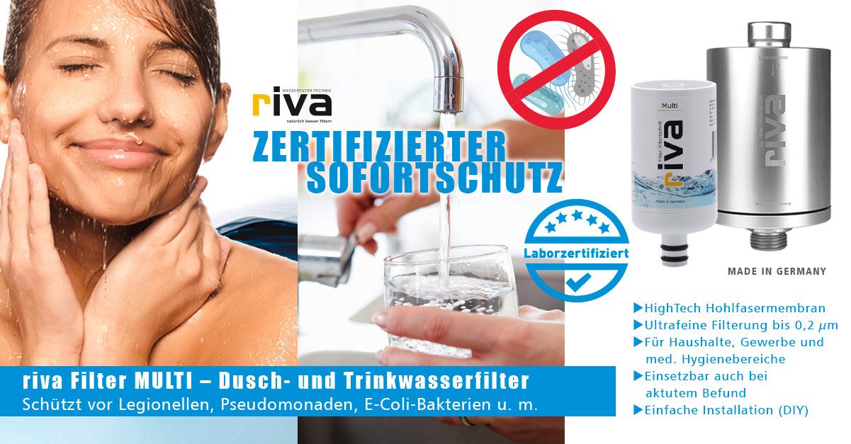 riva Wasserfiltertechnik Wasserfilter Multi Ersatzkartusche