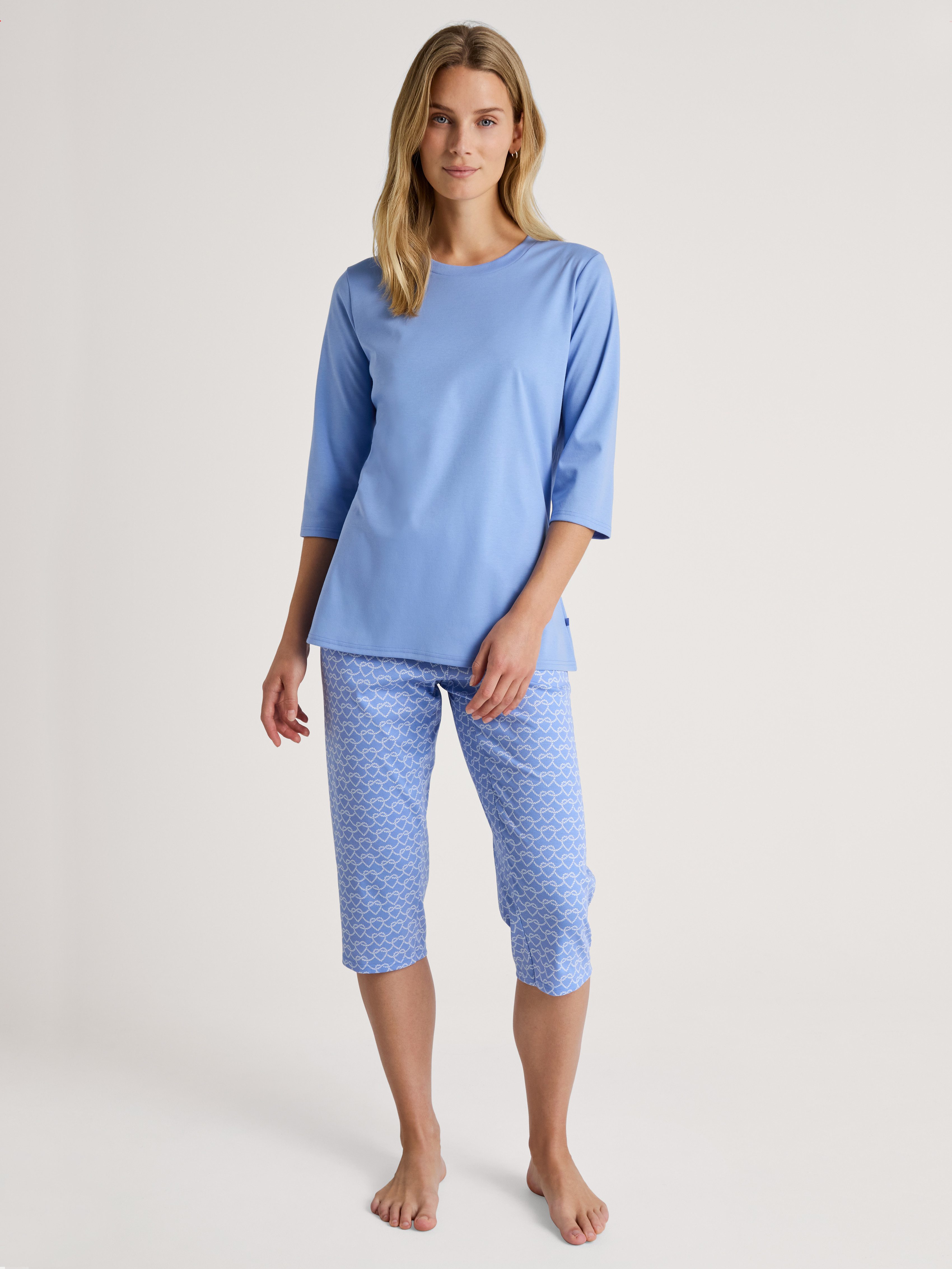 Abbigliamento Notte Calida Coastal Dreams Donna - Set Notte Confortevole E Traspirante Pigiama Calida - 3