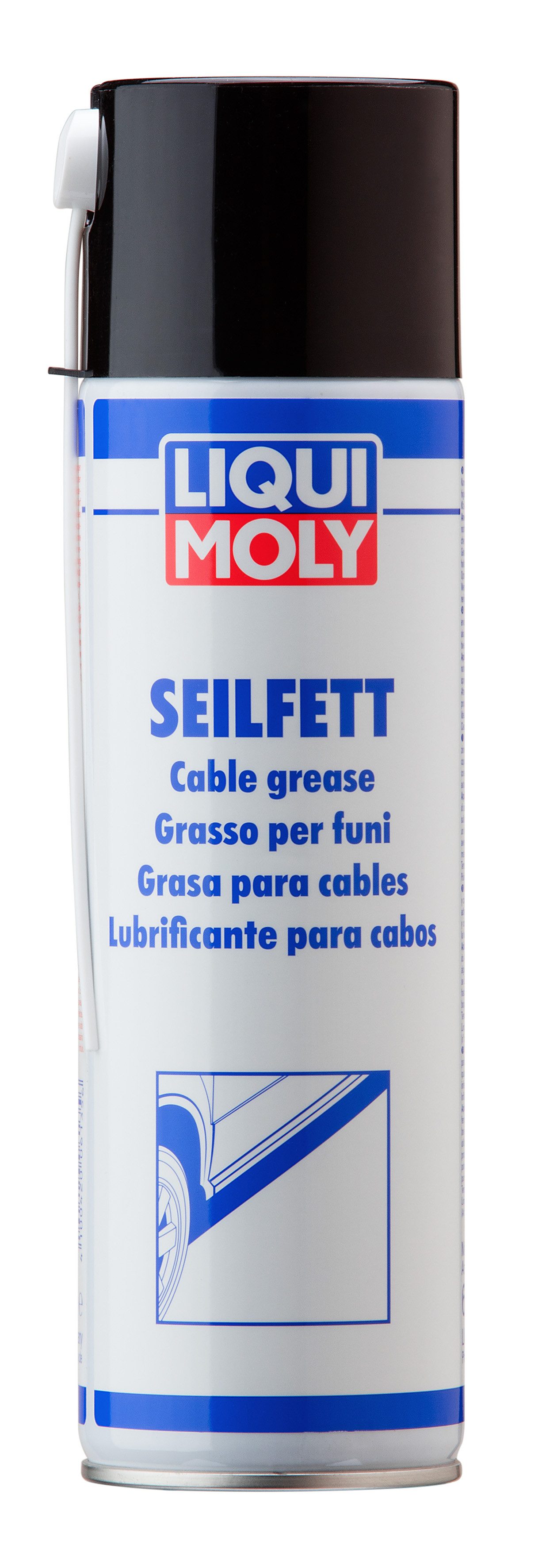 Liqui Moly Schmierfett Liqui Moly Seilfett, 500 ml, (1-St)
