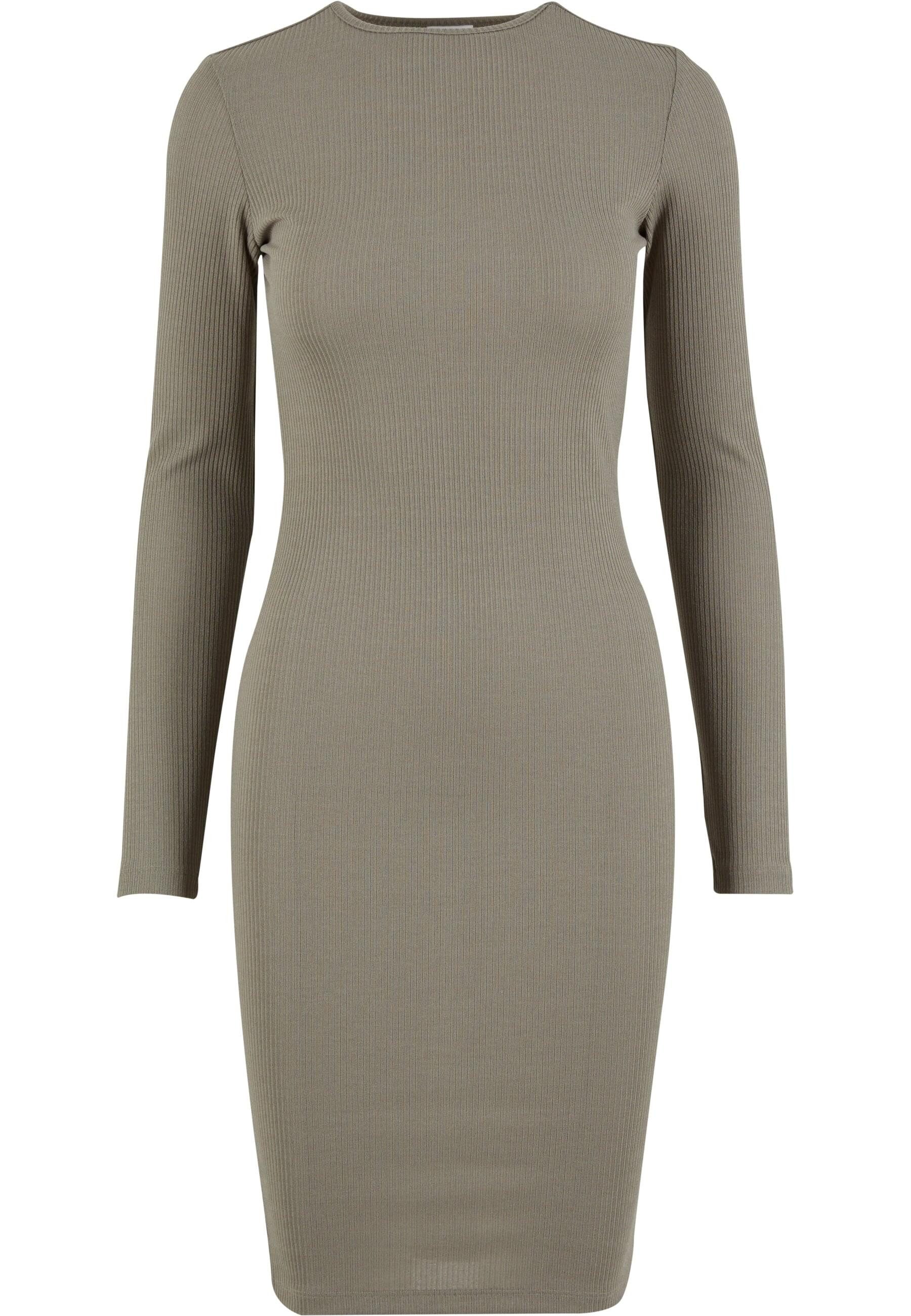 URBAN CLASSICS Shirtkleid Urban Classics Damen Ladies Rib Dress (1-tlg)