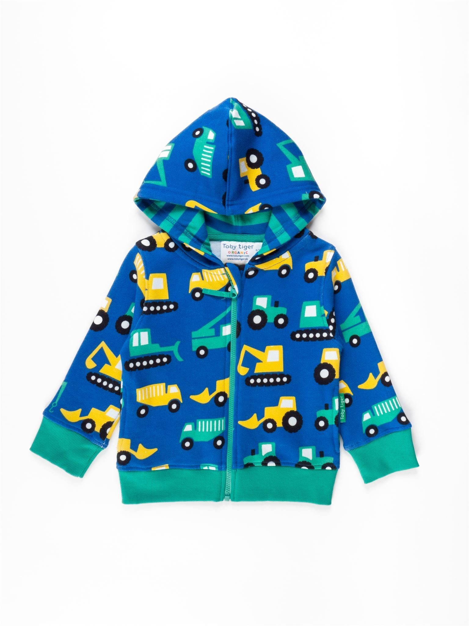 Toby Tiger Hoodie Hoodie mit Bagger Print