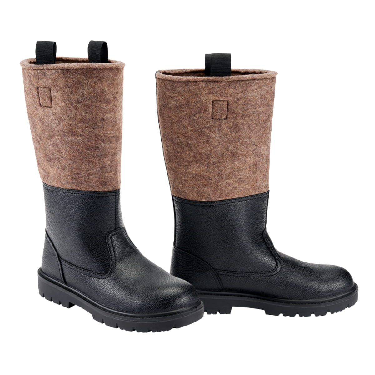 Brandit Bundeswehr Knobelbecher mit Filz Stiefel Rutschfest