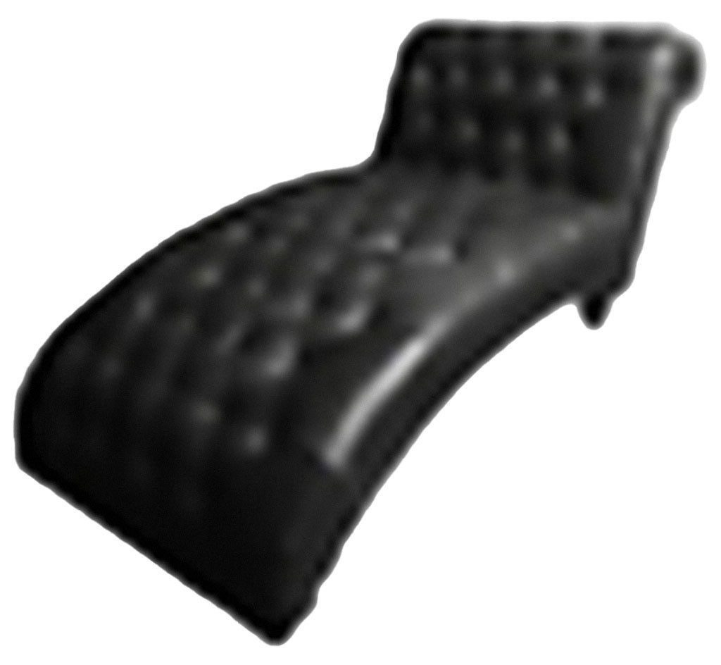 Xlmoebel Chaiselongue Braune Chesterfield Chaiselongue Liege Premium Stil Neu, Hergestellt in Europa