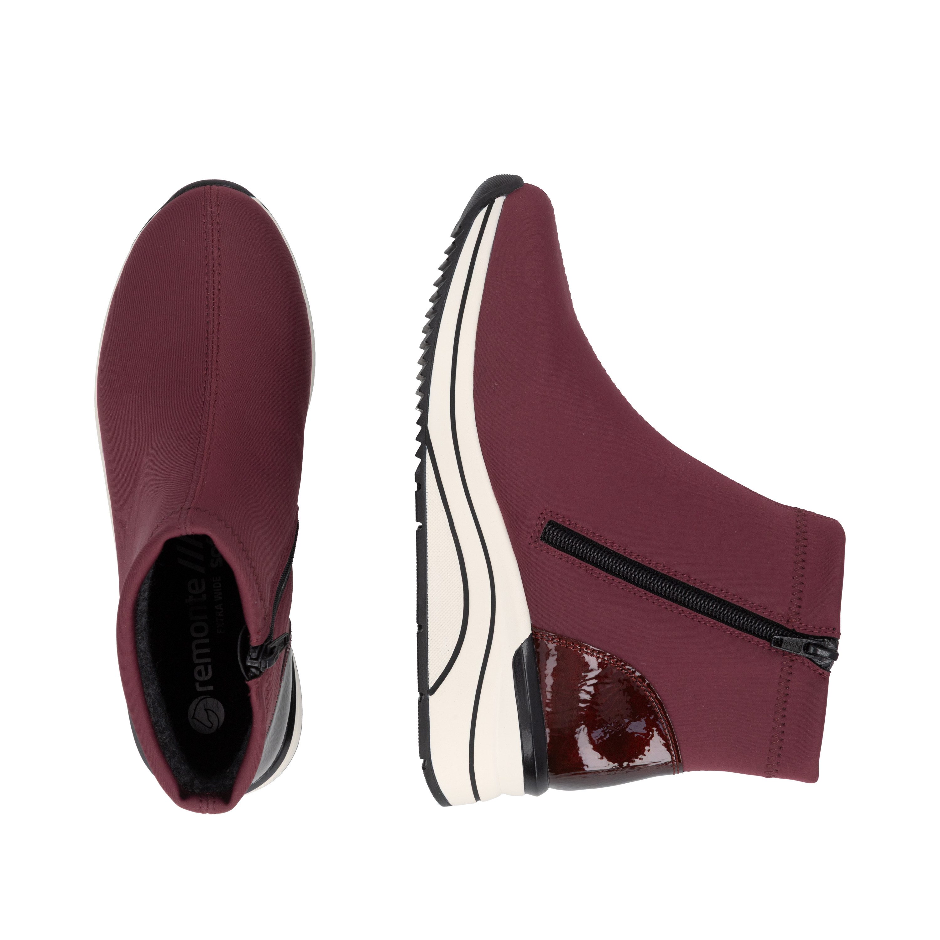 Remonte Keilstiefelette Reißverschluss-Boots mit wasserabweisender TEX-Membrane