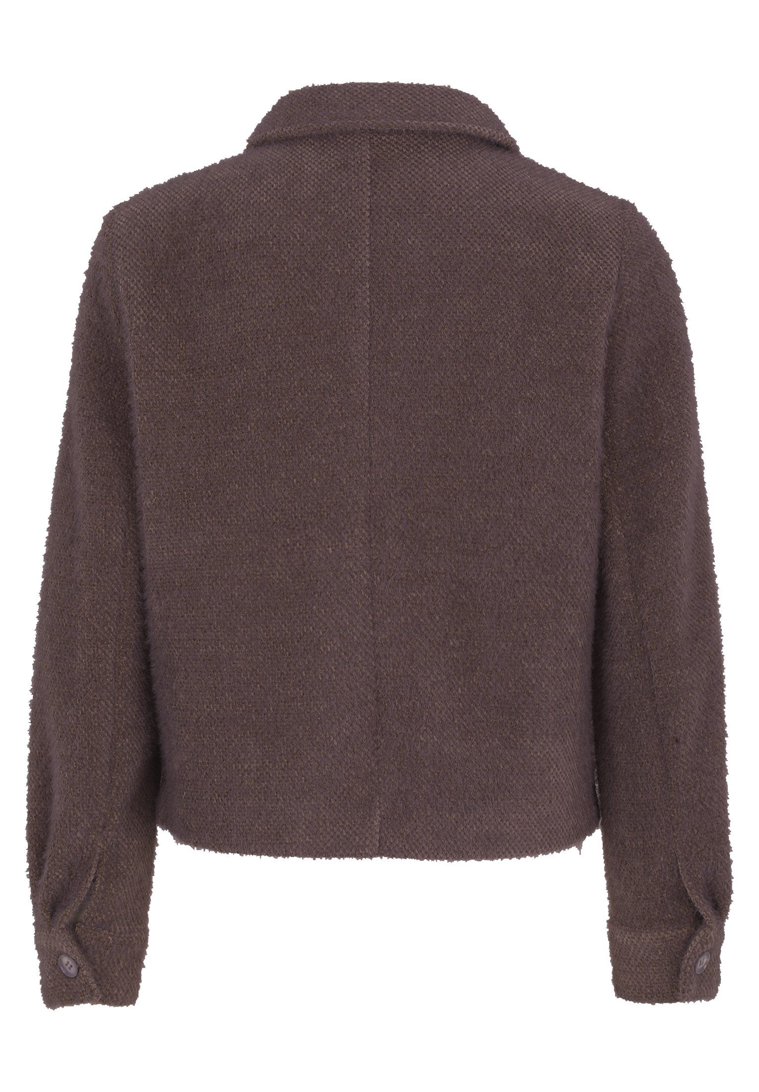 Cartoon Jackenblazer Damen mit aufgesetzten Taschen