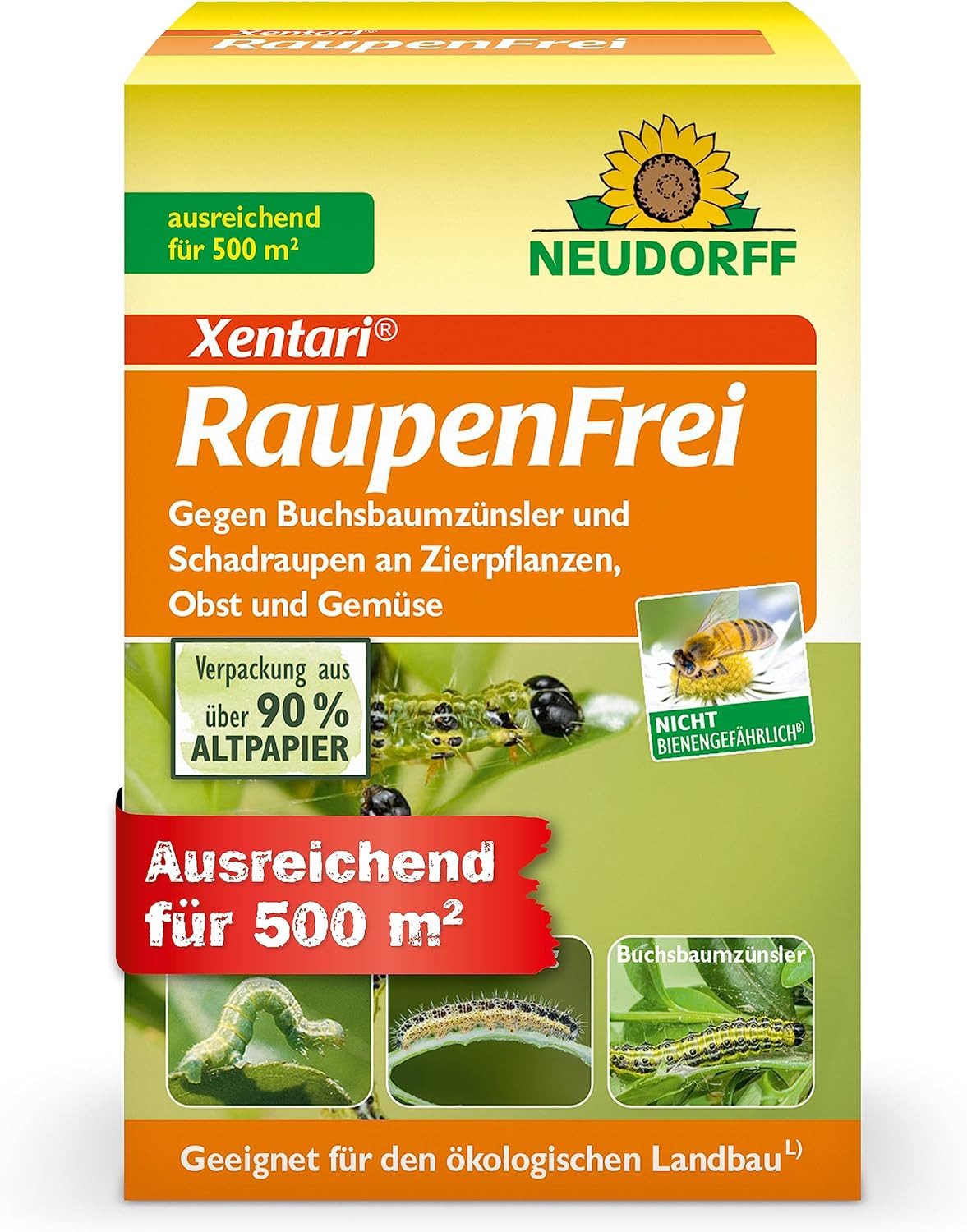 Insektenspray Xentari Raupenfrei 25g für 500 m²