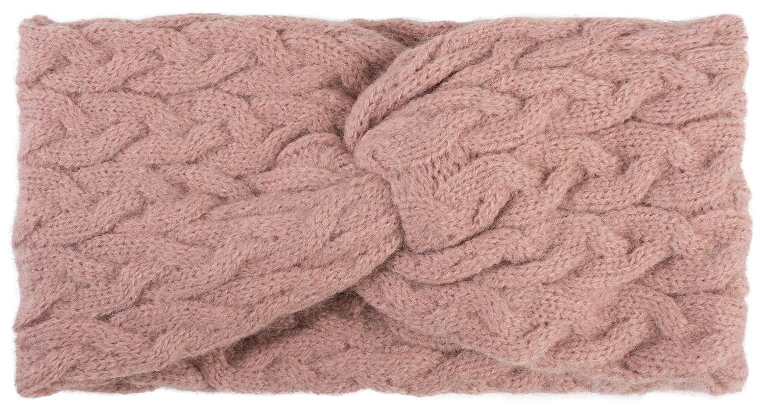 styleBREAKER Stirnband Strick Stirnband mit Zopfmuster günstig online kaufen