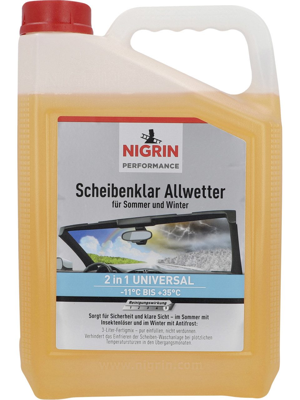 Nigrin Performance Scheibenreiniger Allwetter 2 in Scheibenreiniger