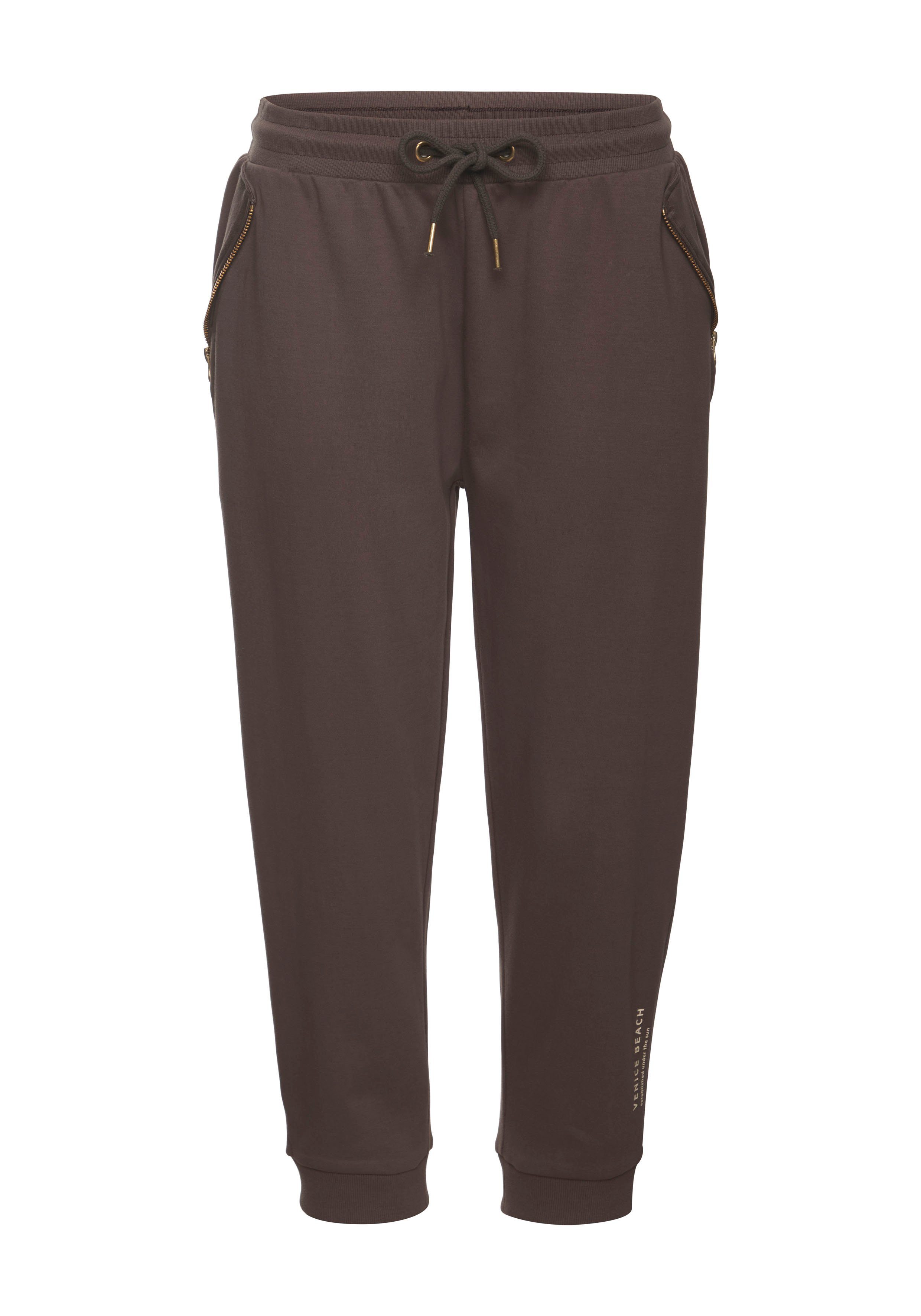 Venice Beach 7/8-Hose mit Reißverschlussdetails an günstig online kaufen