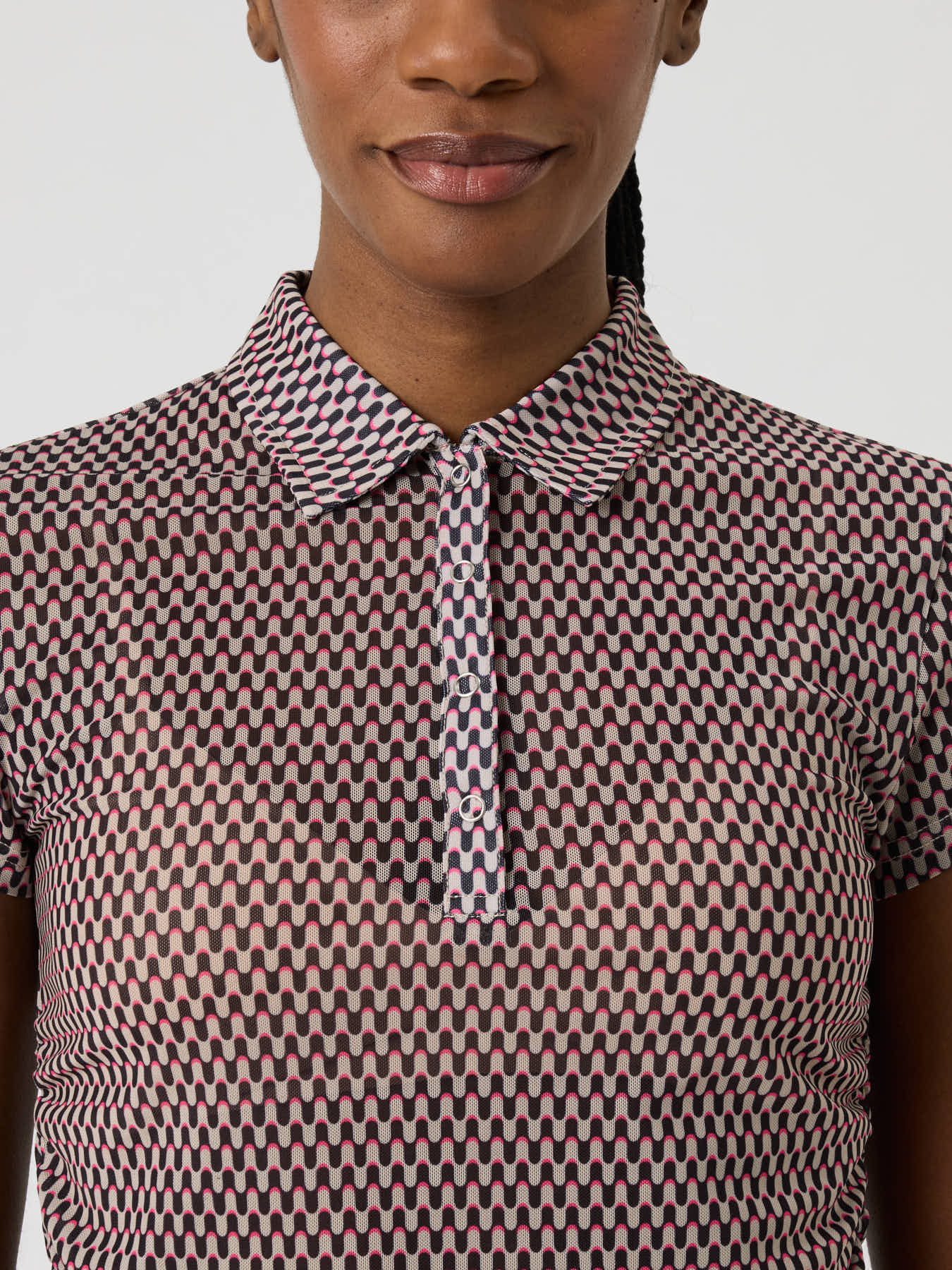 Daily Sports Poloshirt Daily Sports Golf Polo Breeze Mesh Mehrfarbig Damen