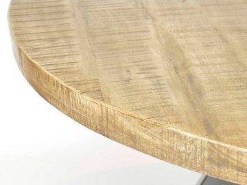 Moebel-Eins Esstisch, ZANTA Esstisch, Platte: 5 cm, Material Massivholz, Mangoholz