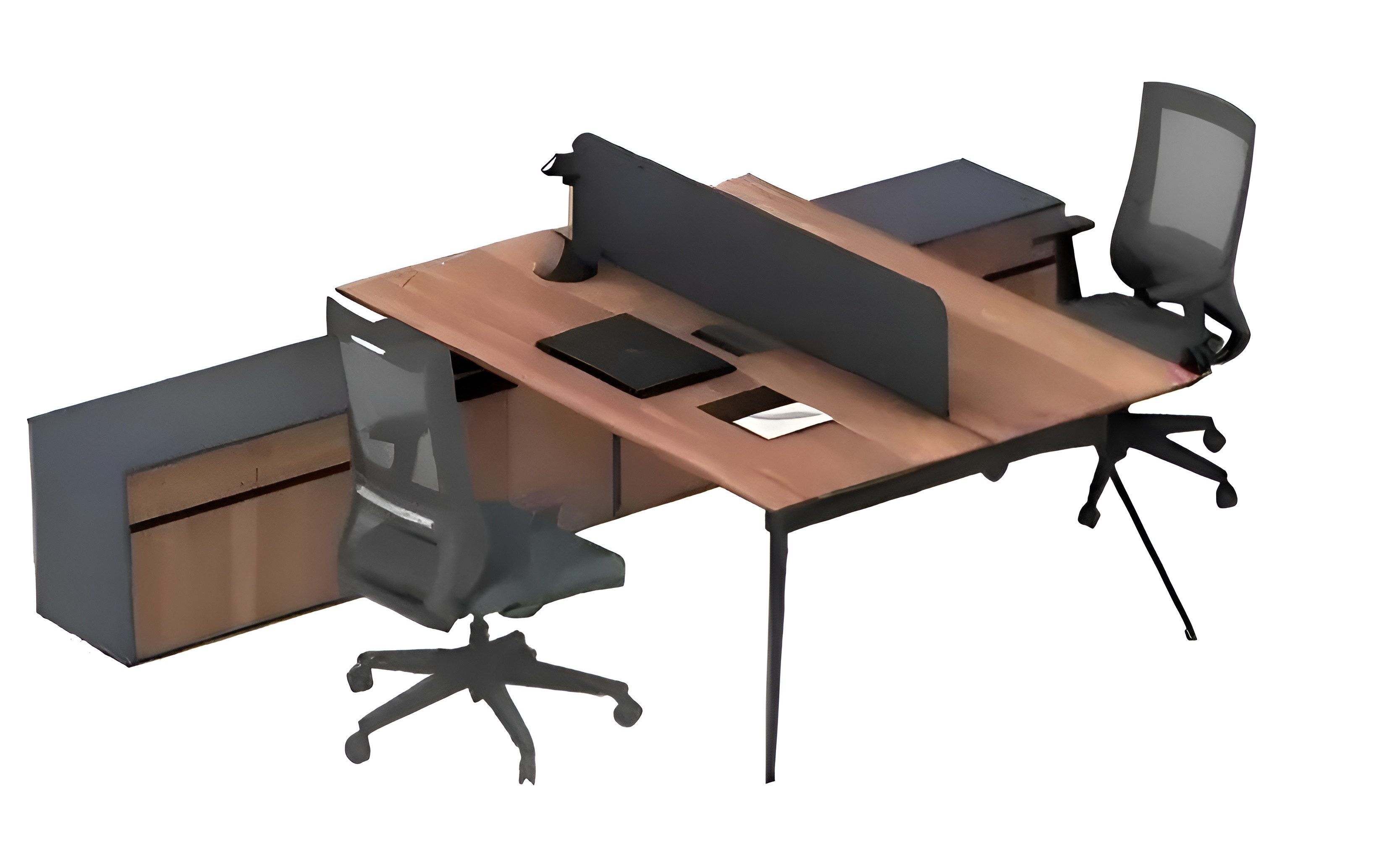 Eckschreibtisch Bürotisch Laptop-Arbeitsplatz Möbel für Home Office