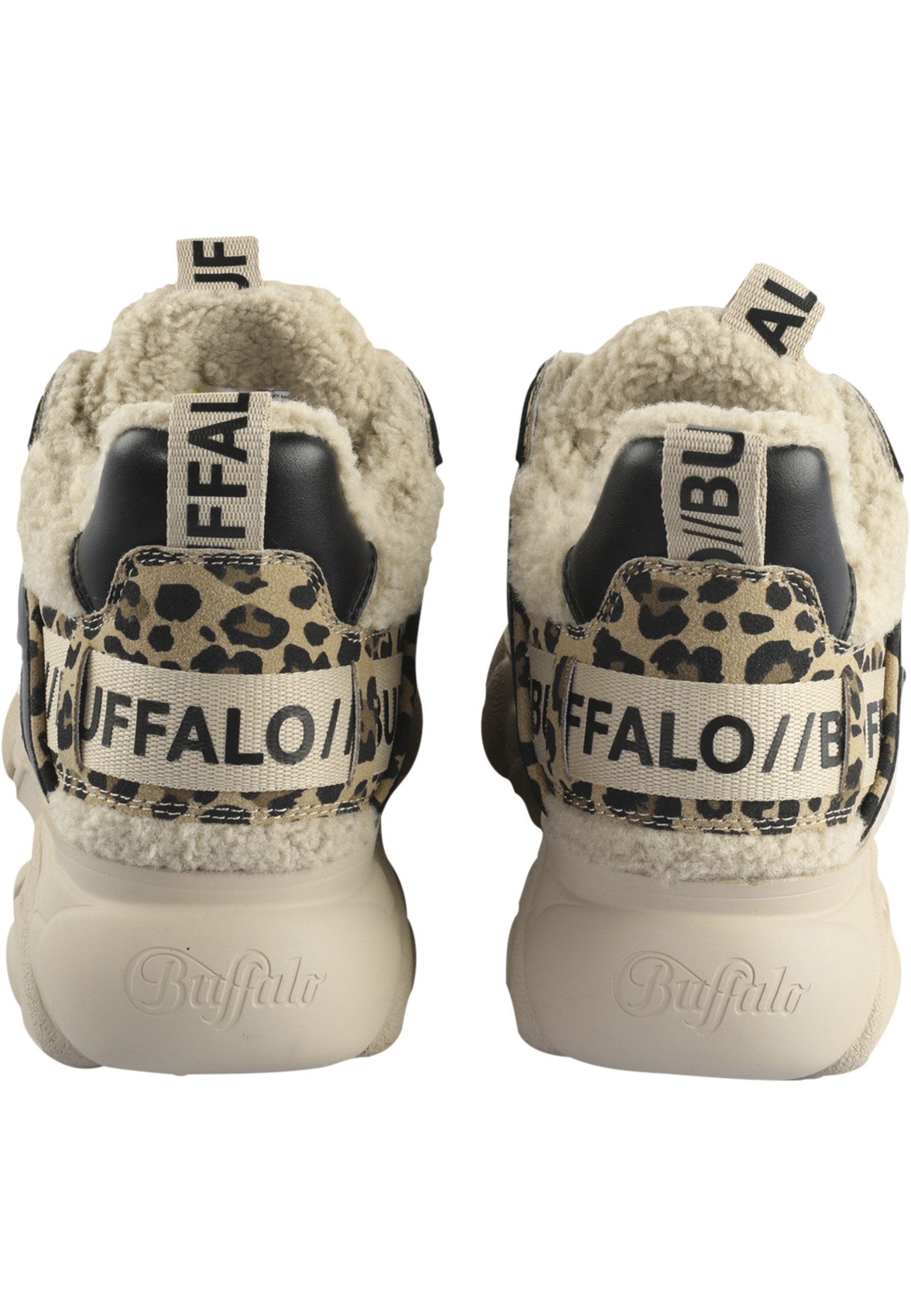Buffalo Buffalo CLD CHAI WARM - VEGAN NAPPA/FUR Stiefel