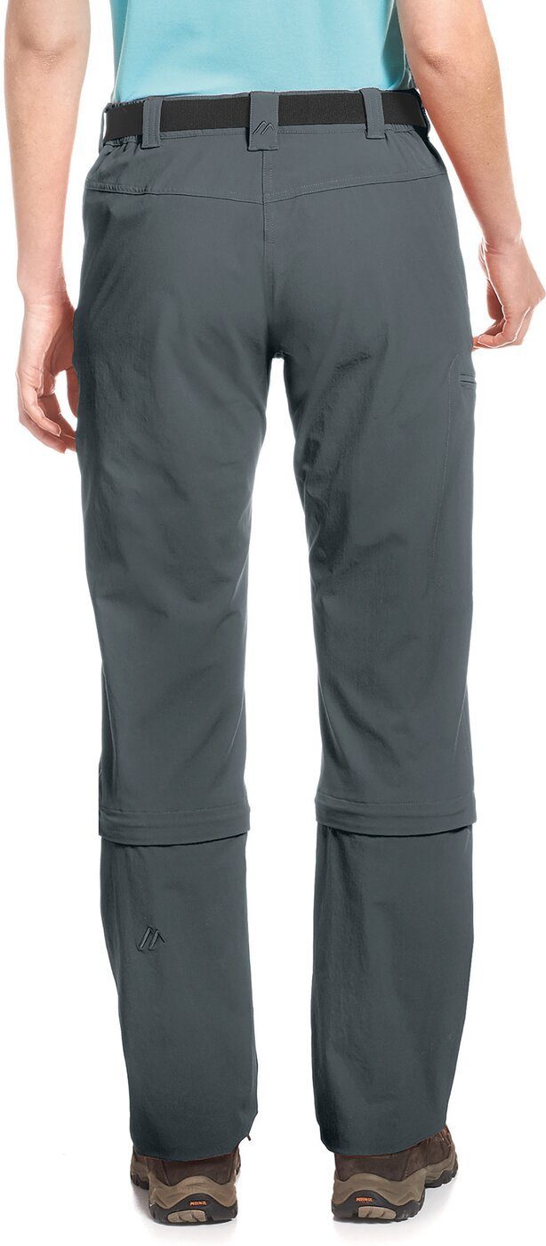 Hose Off Da-Zip el. Outdoorhose Maier Sports Arolla graphite