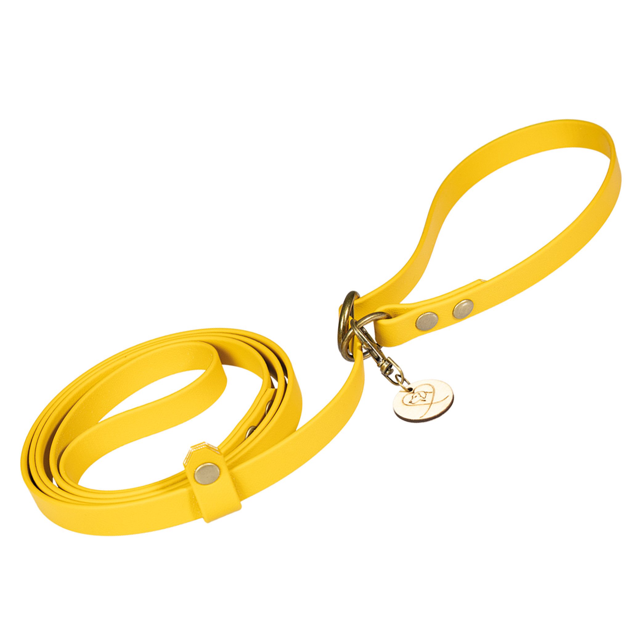 Trendfährte Hundeleine Retrieverleine BioThane® - mit integriertem Halsband - Handarbeit, Liebevolle Handarbeit aus Ostfriesland