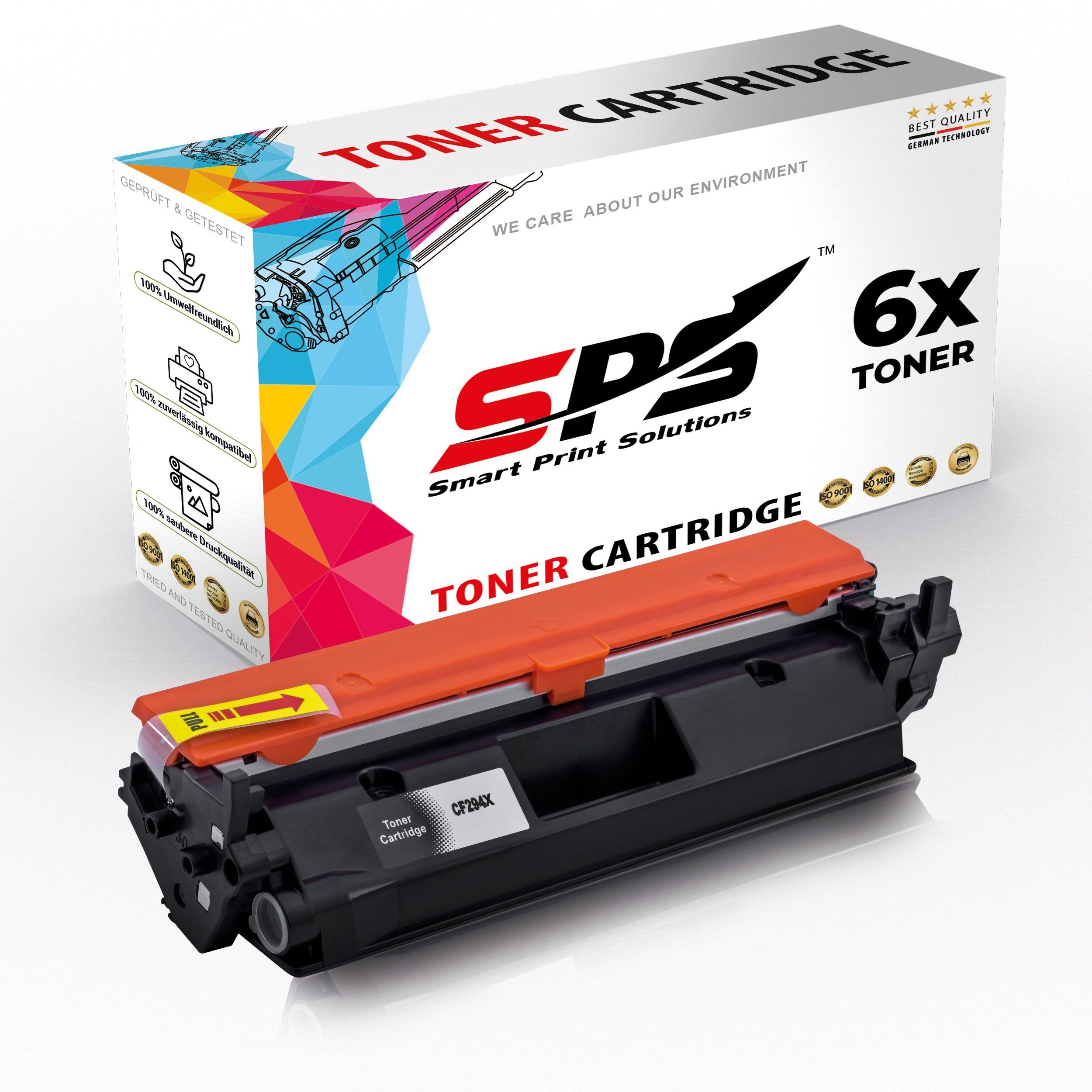 SPS Tonerkartusche Kompatibel für HP (6er Pack) M149DW Pro Laserjet CF294X, MFP