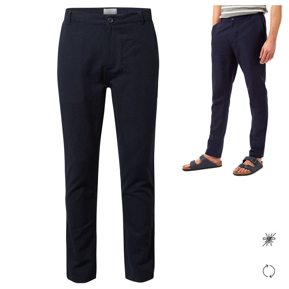 Craghoppers Softshellhose Craghoppers - Kier R Outdoorhose Reishose Leinenhose, navy