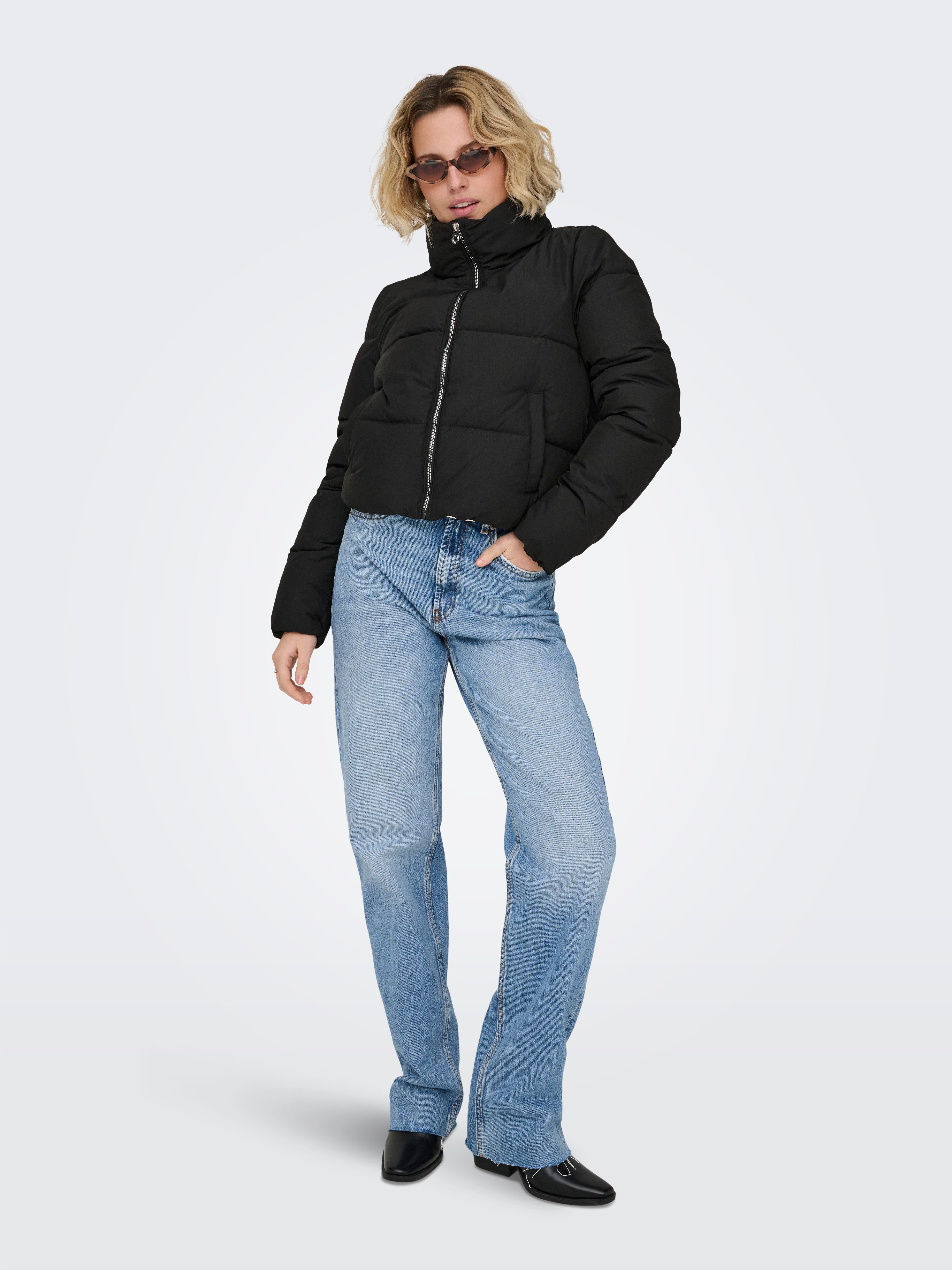 ONLY Steppjacke ONLCAMILLA V-NECK L/S PULLOVER KNT NOOS