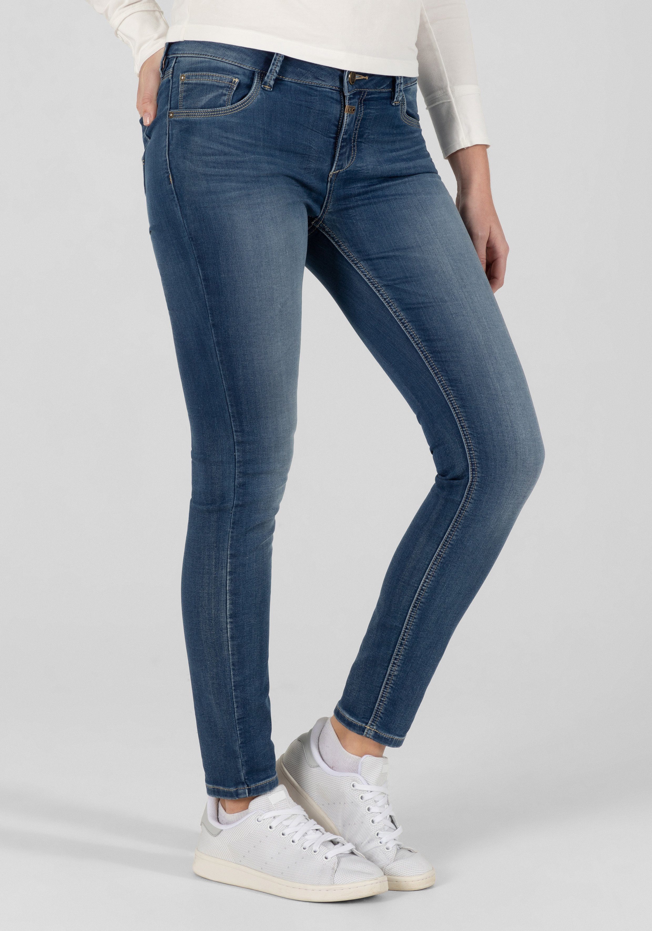 5-Pocket-Jeans Tight blau AleenaTZ Jogg TIMEZONE