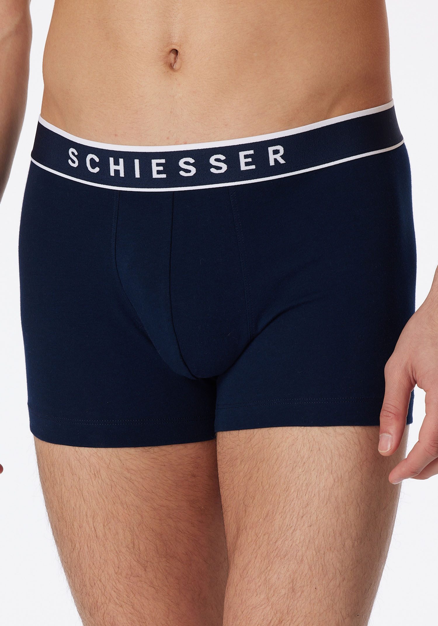 Schiesser Boxer 95/5 (3er-Pack) mit sportlichem Webgummibund – Bild 2 von 5