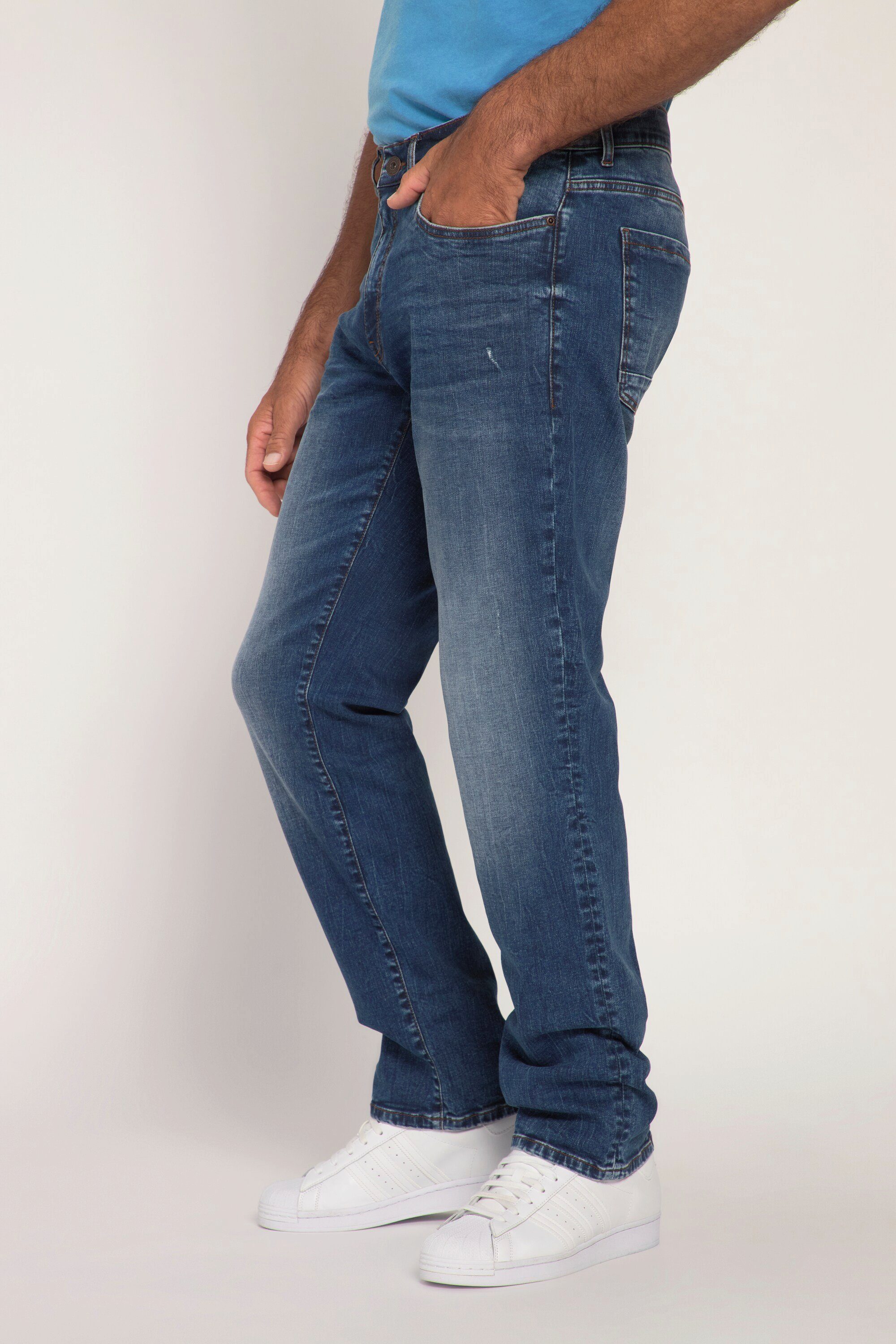 5-Pocket-Jeans Vintage Fit denim Jeans JP1880 Look blue Regular FLEXNAMIC® Denim