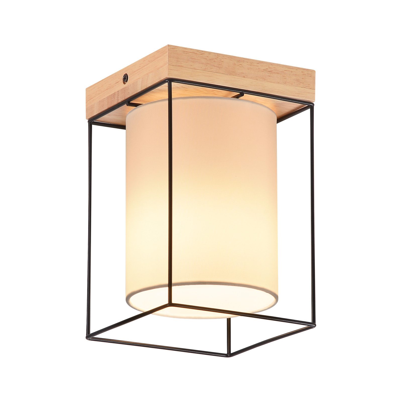 Nettlife Deckenleuchte Wohnzimmer Holz 1/2/3 Flammig günstig online kaufen