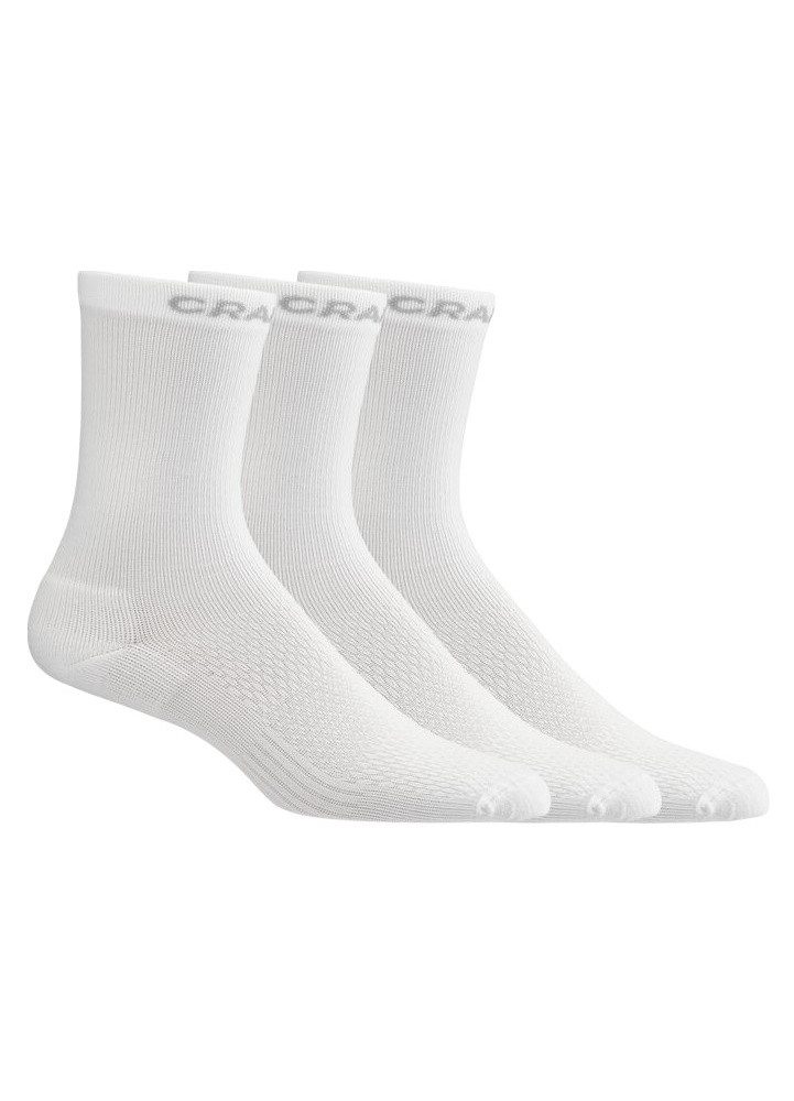 Craft Sportsocken Core Dry High (feuchtigkeitstransport) weiss - 3 Paar