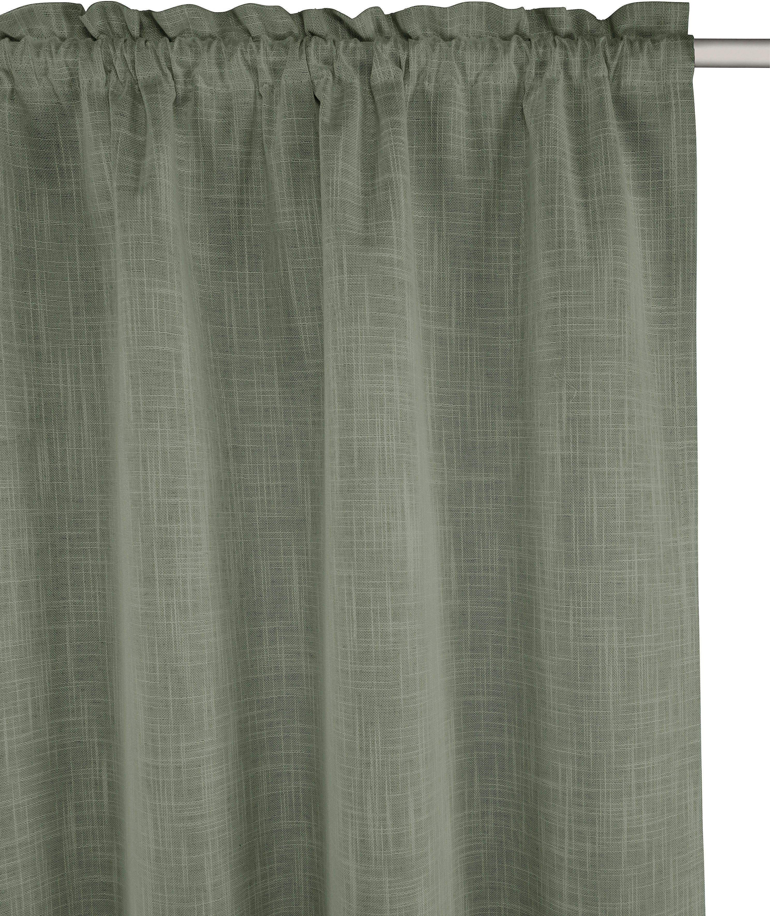 LeGer Home by Lena Gercke Verdunkelungsvorhang Marusha, 100% verdunkelnd, robuste Haptik, Thermo (1 St), Stangendurchzug, verdunkelnd, Polyester, Verdunkelnder  – Bild 4 von 5