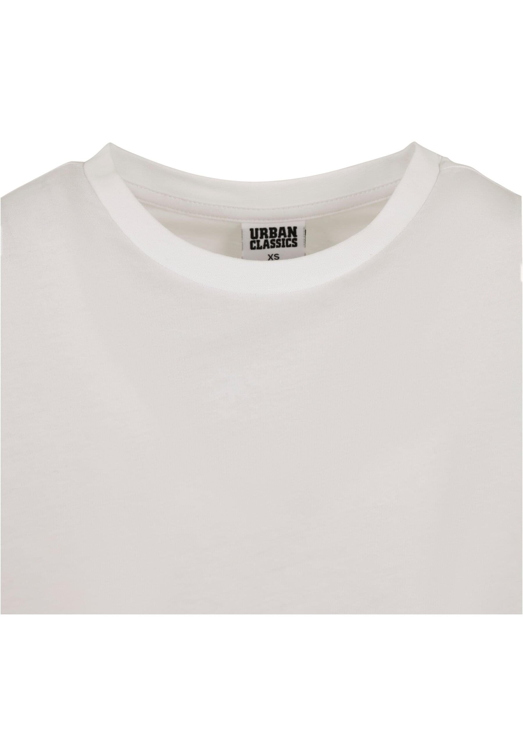 Ladies Tee CLASSICS Strandshirt (1-tlg) Tunnel white URBAN Cropped Damen