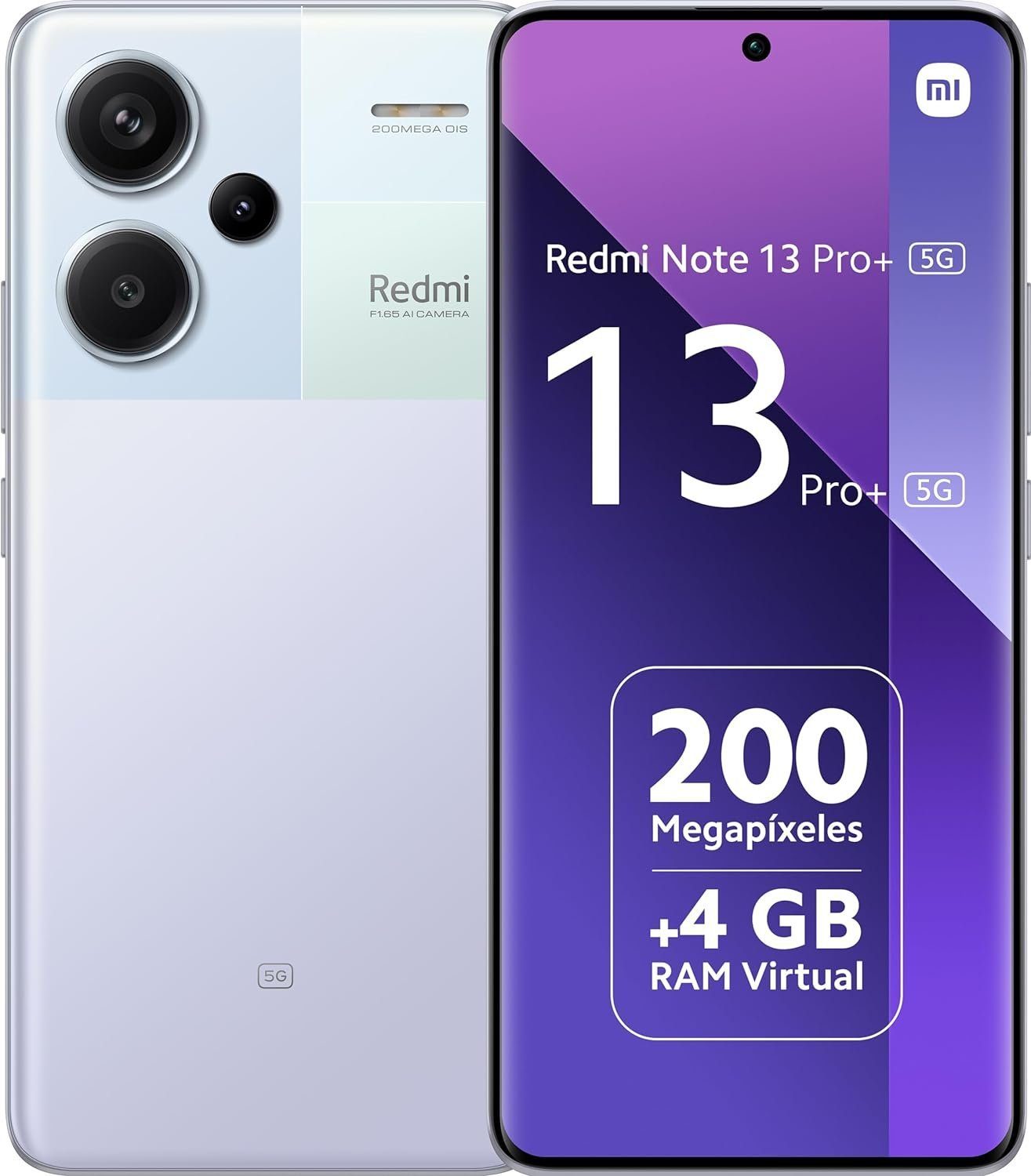 Xiaomi Redmi Note 13 Pro+ 5G 8+256GB Smartphone Handy (6.67 Zoll, 256 GB Speicherplatz, 200 MP Kamera)