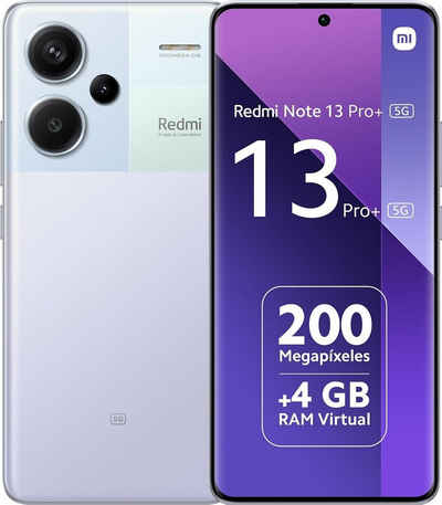 Xiaomi Redmi Note 13 Pro+ 5G 8+256GB Smartphone Handy (6.67 Zoll, 256 GB Speicherplatz, 200 MP Kamera)