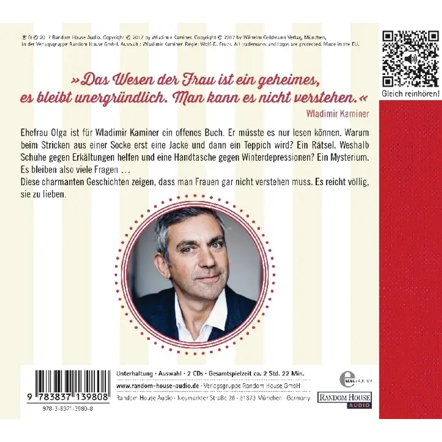 Random House Verlag Hörspiel Einige Dinge, die ich über meine Frau weiß,2 Audio-CDs