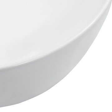 vidaXL Waschbecken Waschbecken 42,5 x 42,5 x 14,5 cm Keramik Weiß