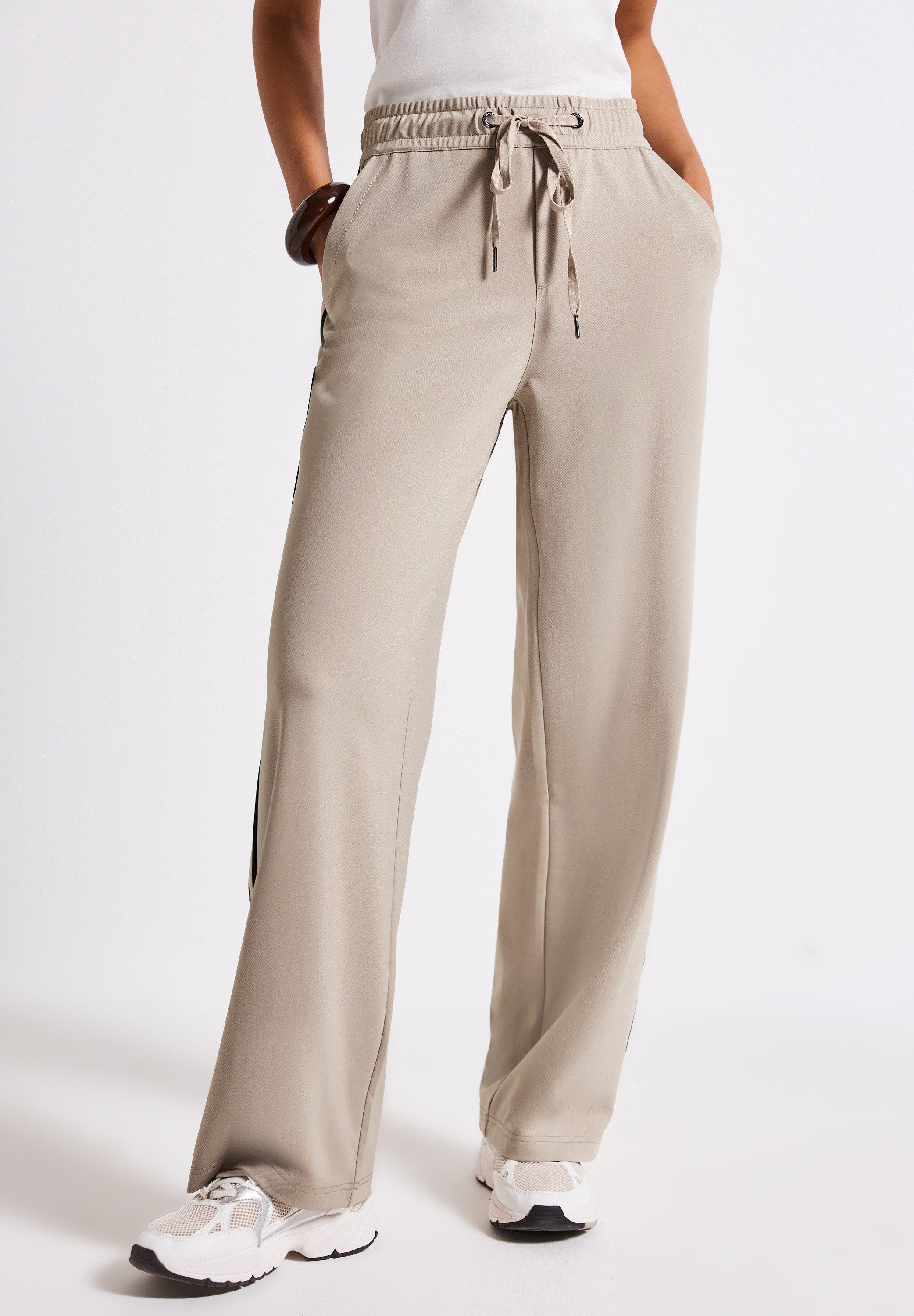 STREET ONE Stoffhose High Waist günstig online kaufen