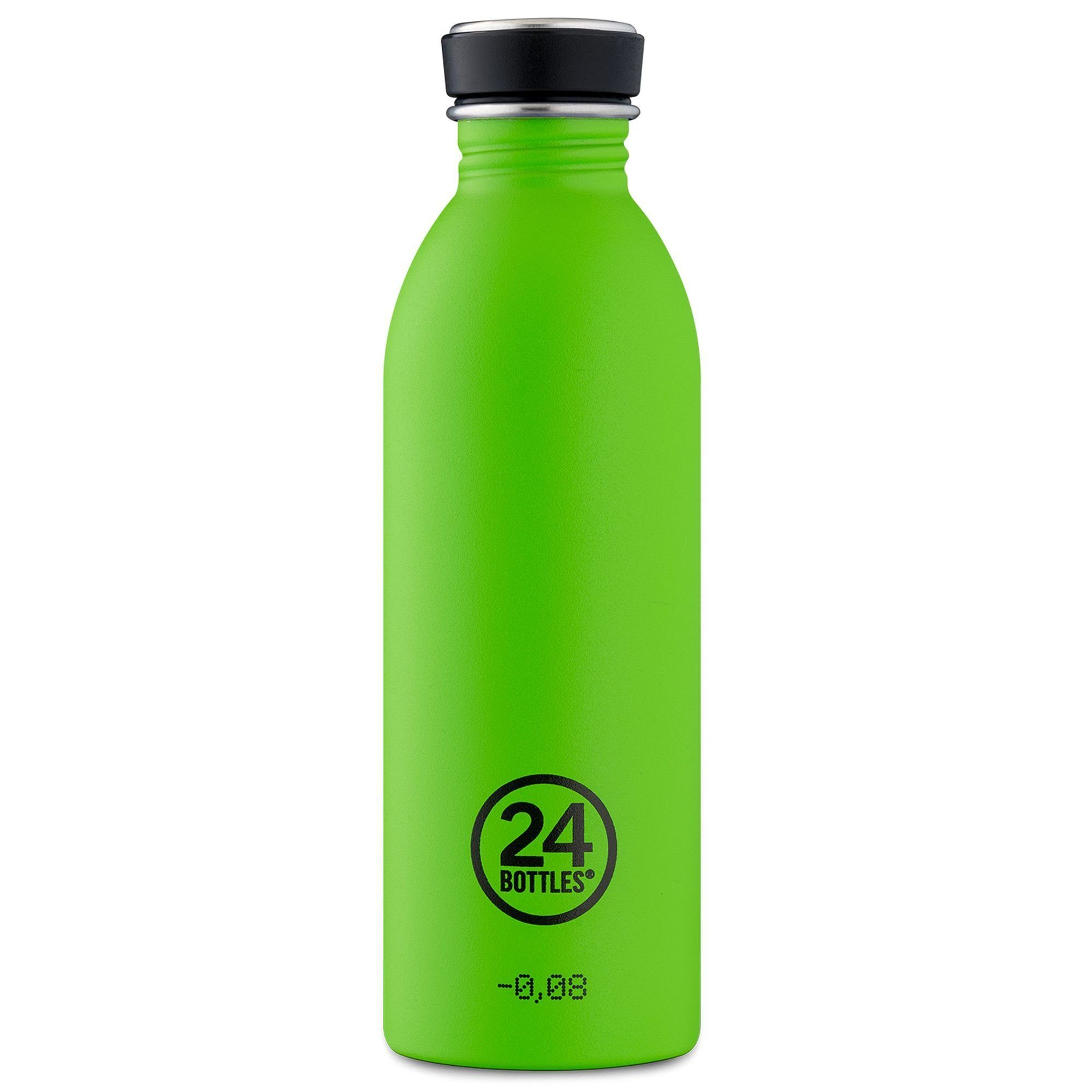 24 Bottles Trinkflasche Urban stone lime green