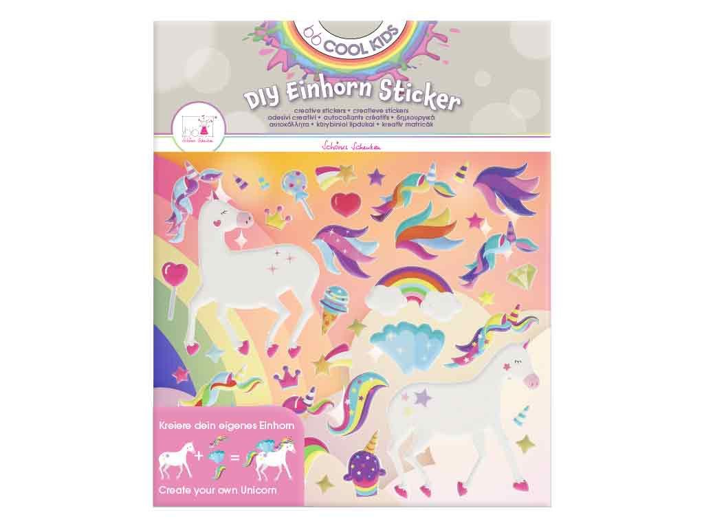 bb Klostermann Sticker BB Klostermann DIY Einhorn Sticker Bastelset