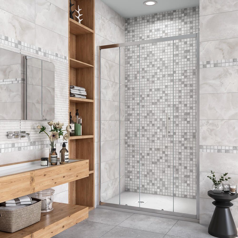 duschspa Dusch-Schiebetür 190cm Dusche Schiebetür Nischentür günstig online kaufen