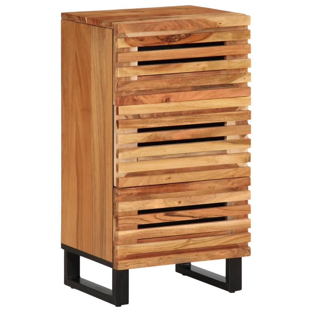 vidaXL Fächerschrank Sideboard 40x34x75 cm Massivholz günstig online kaufen