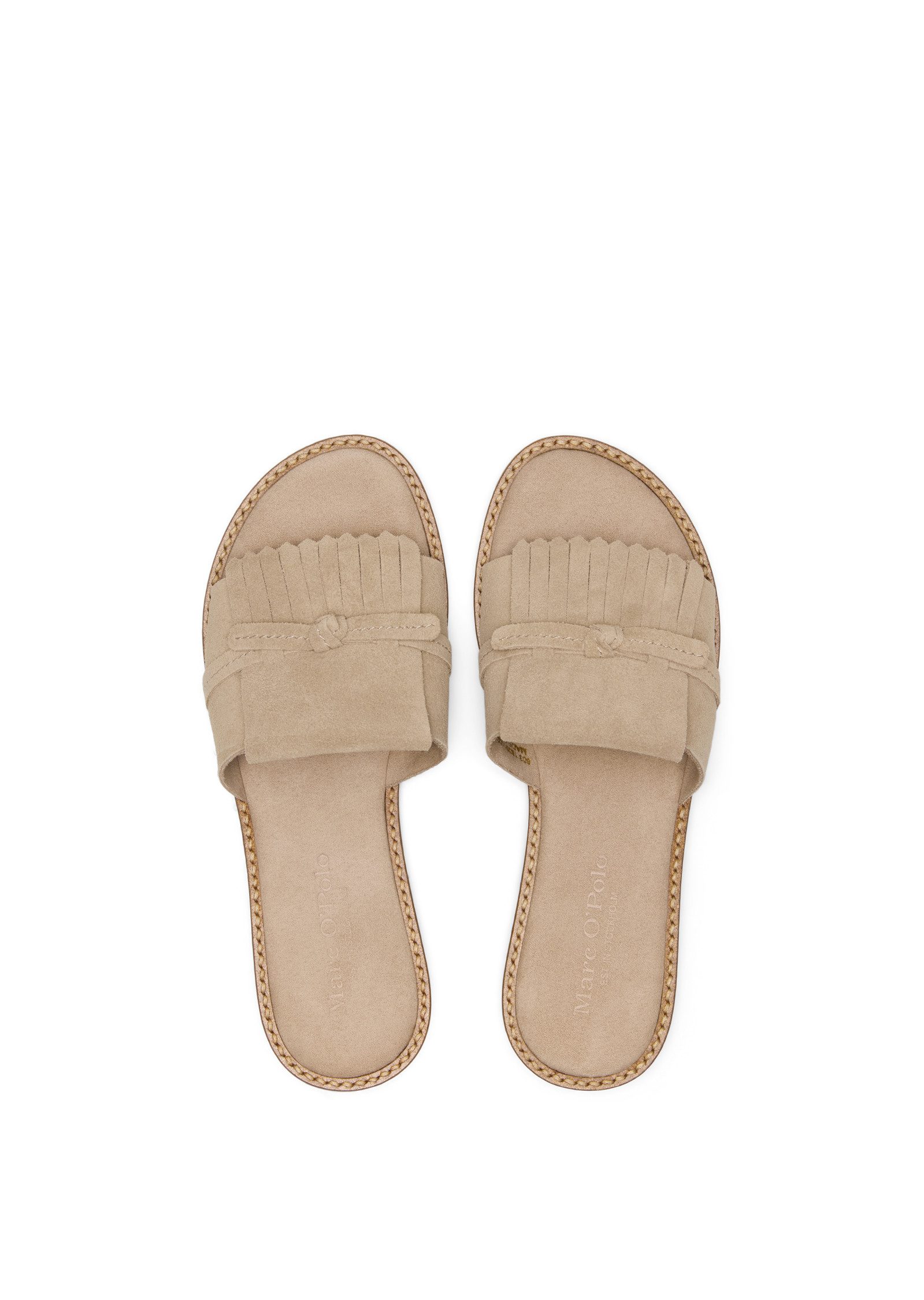 Marc O'Polo aus weichem Veloursleder Sandale
